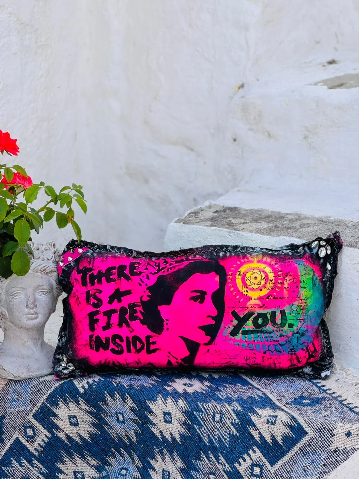 There Is A Fire Inside You Pillow