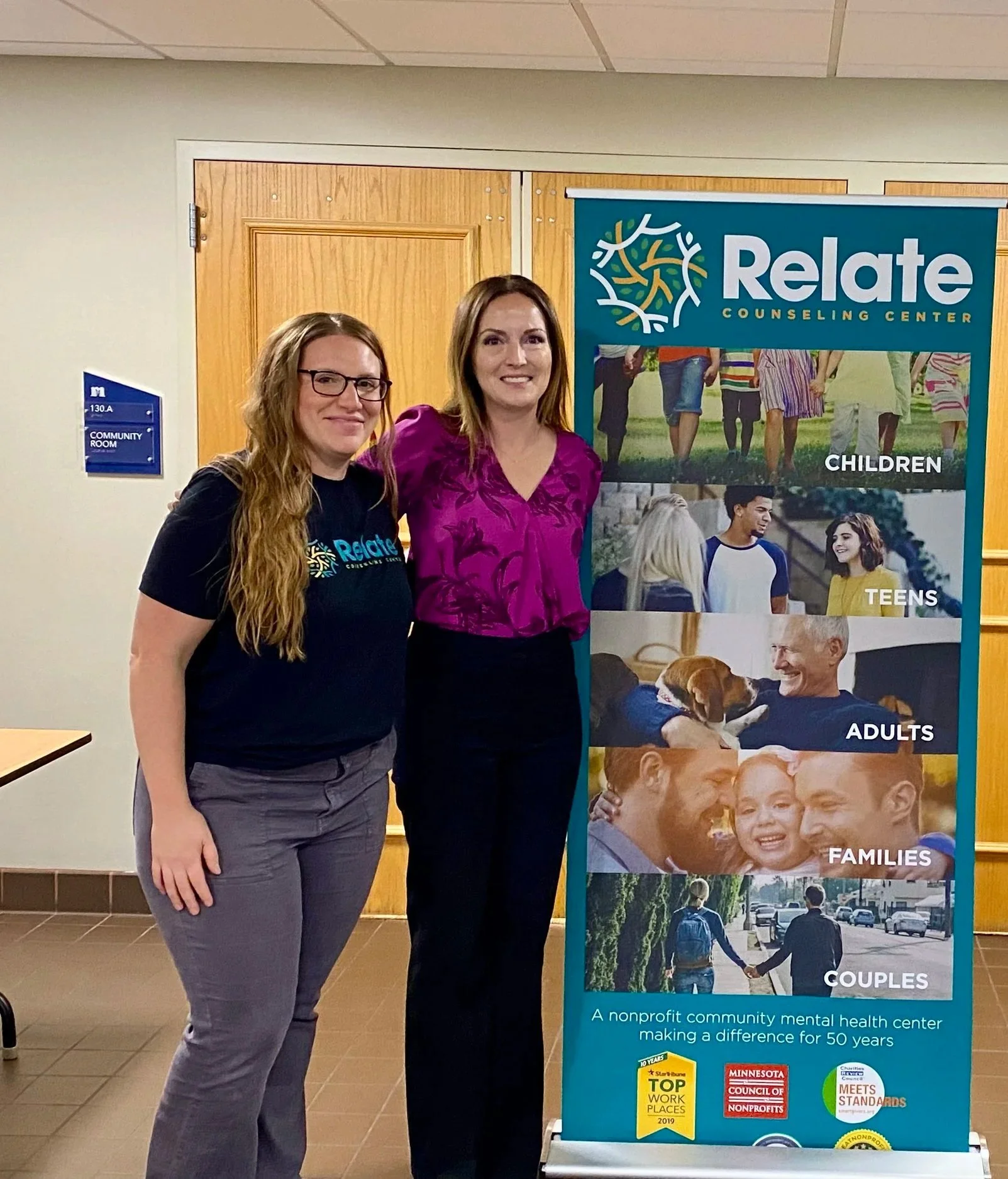 Neuropsychology speaker at a community mental health event, providing professional neuropsychology training and speaking services.