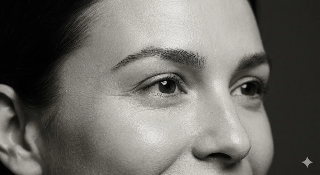 Close-up portrait of a woman