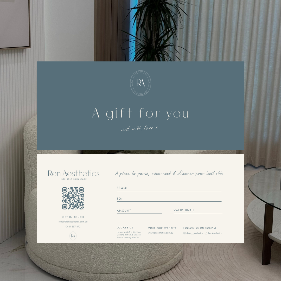 ren aesthetics gift voucher