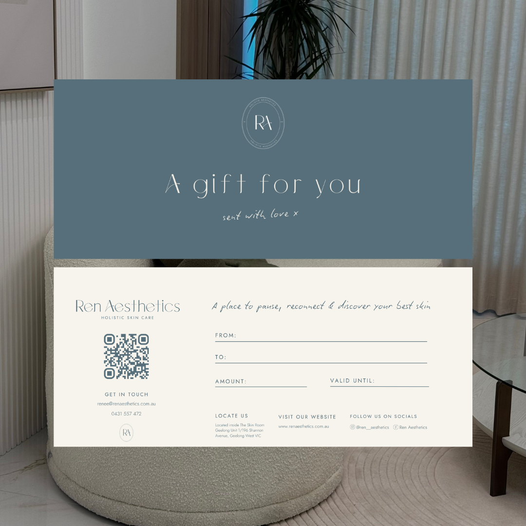 ren aesthetics gift voucher