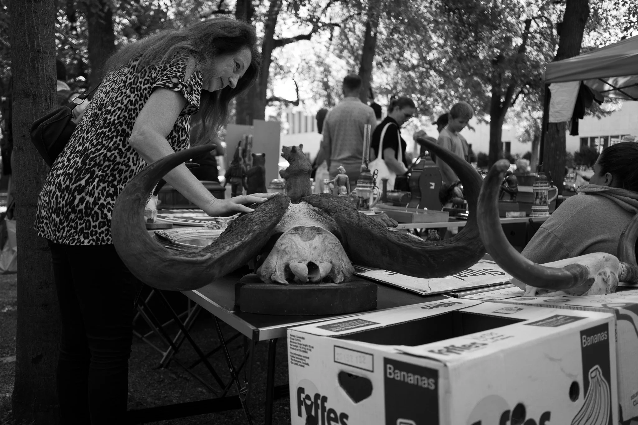 Flohmarkt, Petersplatz Basel, August 26