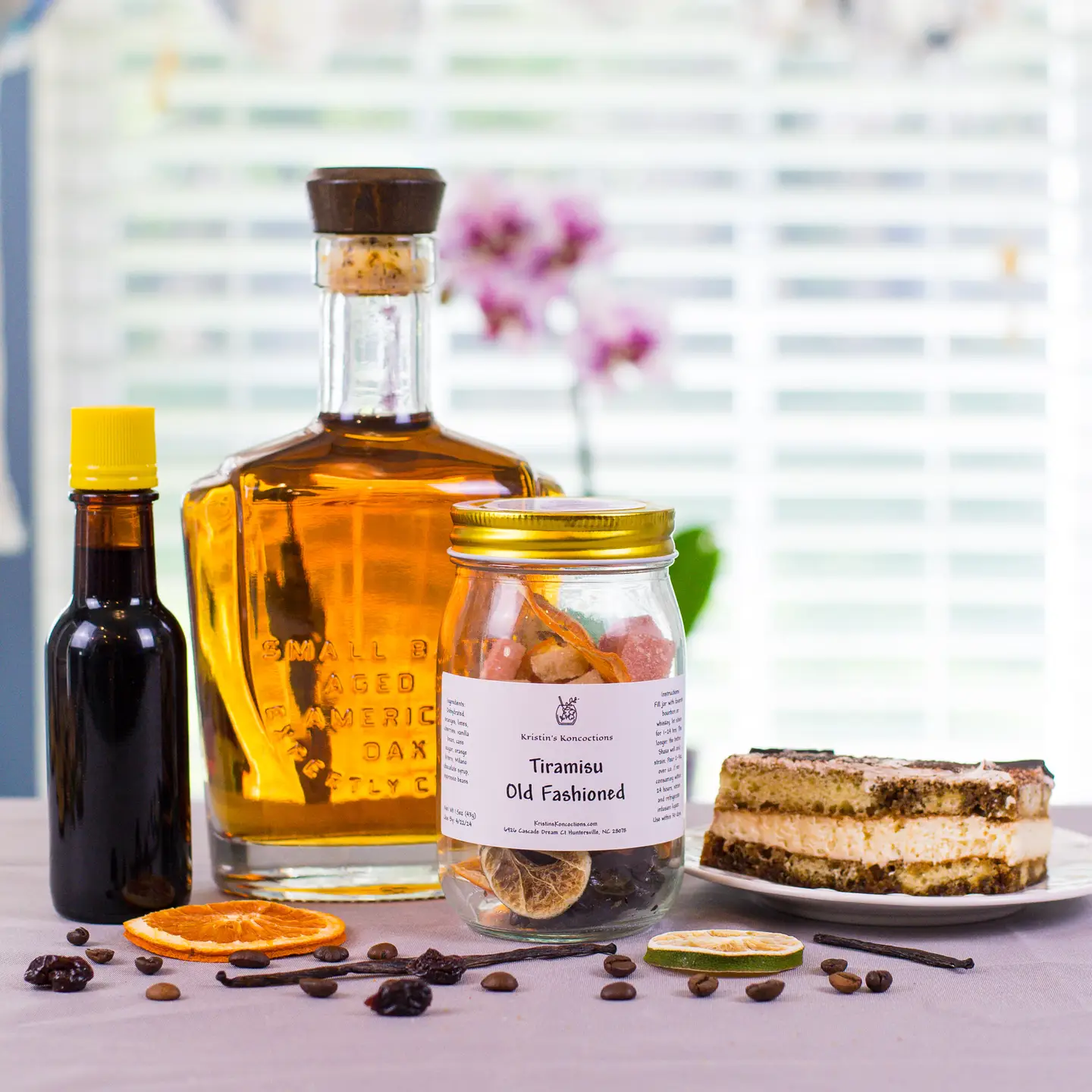 Tiramisu Old Fashioned DIY cocktail infusion kits