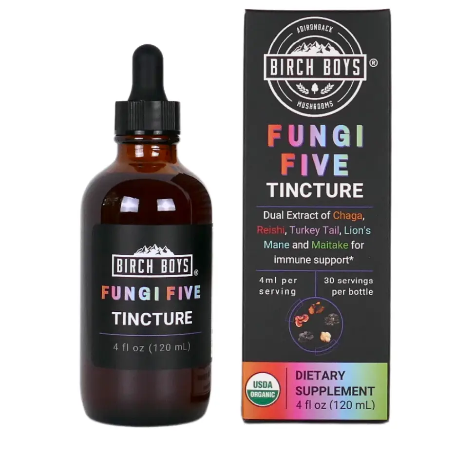 Organic Fungi Five Tincture 4oz