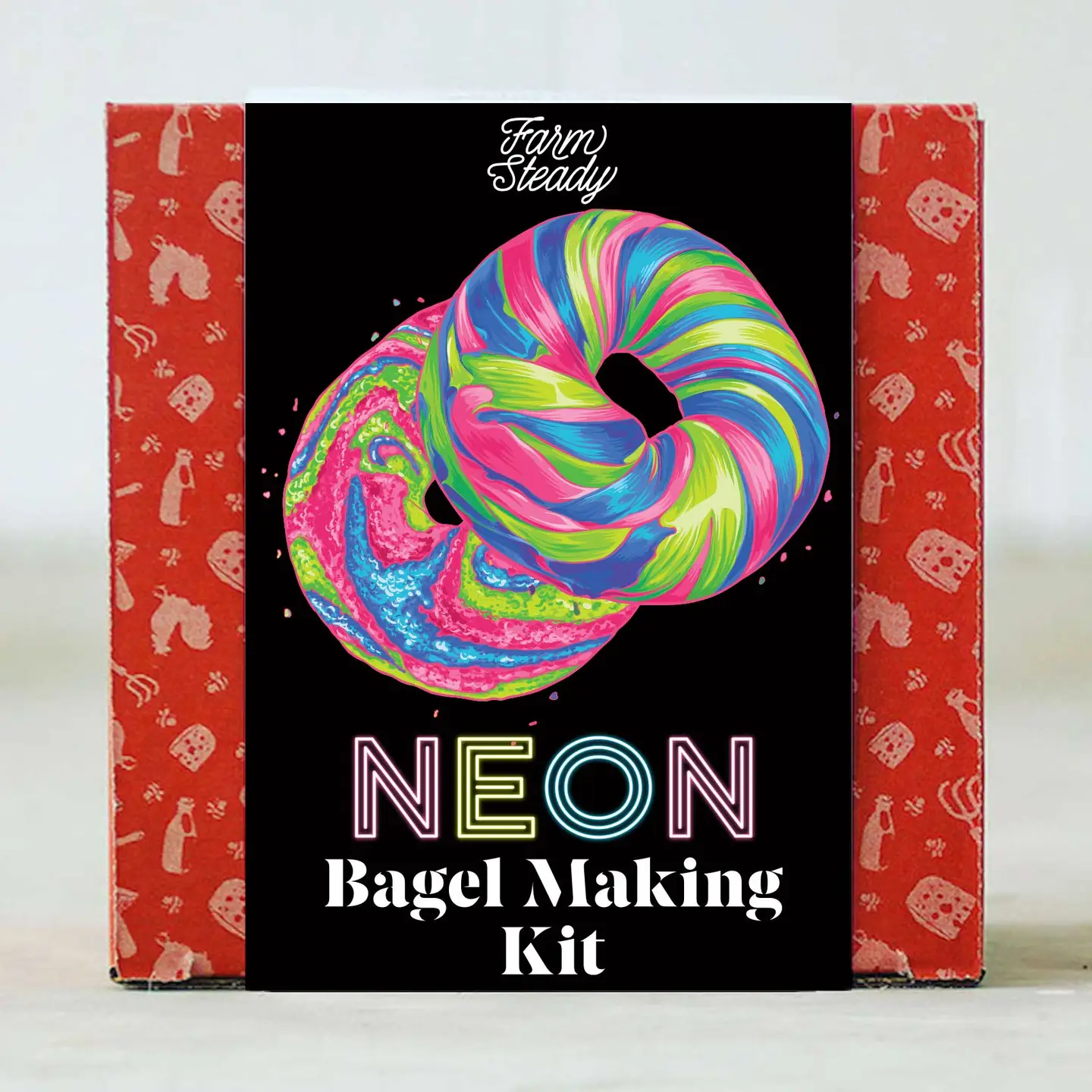 Neon Bagel Making Kit