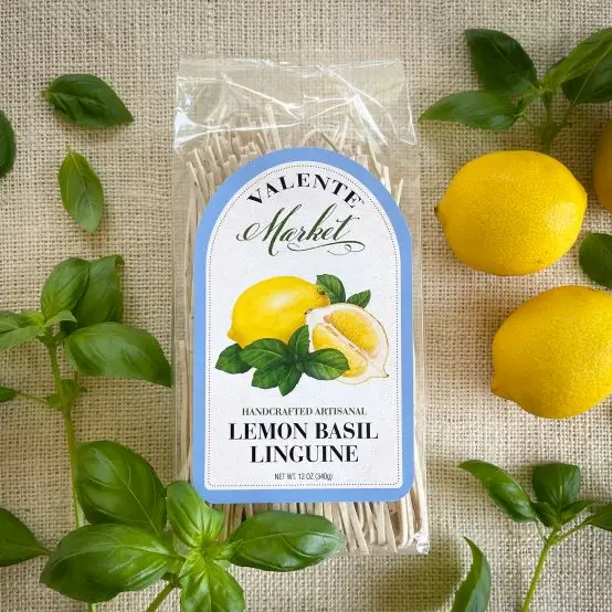 Lemon Basil Linguine / Dry Specialty Pasta