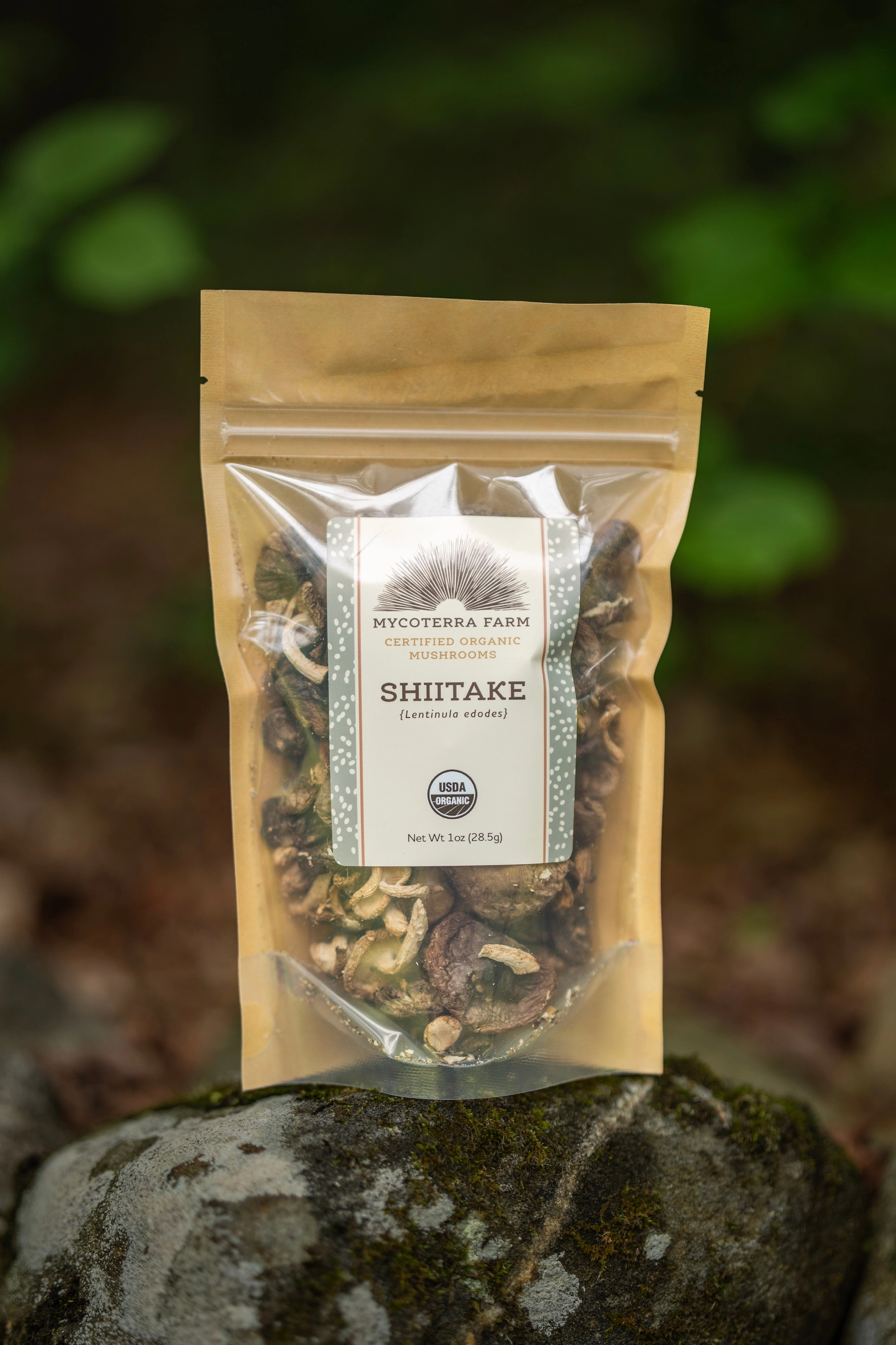 Certified Organic Dried Shiitake Mushrooms