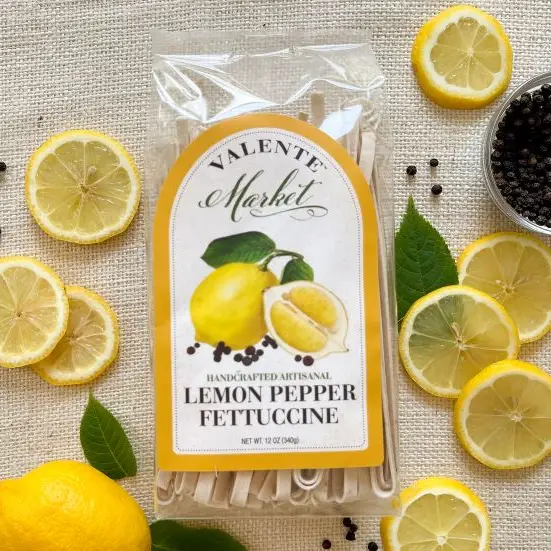 Lemon Pepper Fettuccine / Dry Specialty Pasta
