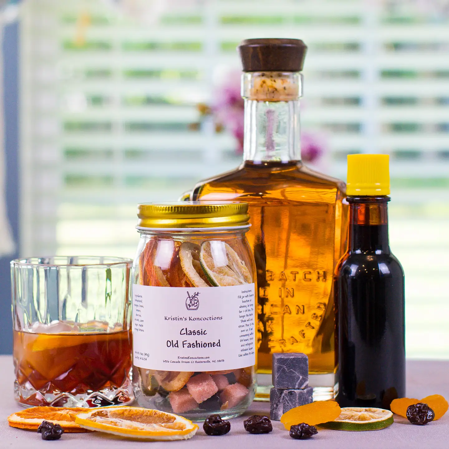 Classic Old Fashioned DIY cocktail infusion kits