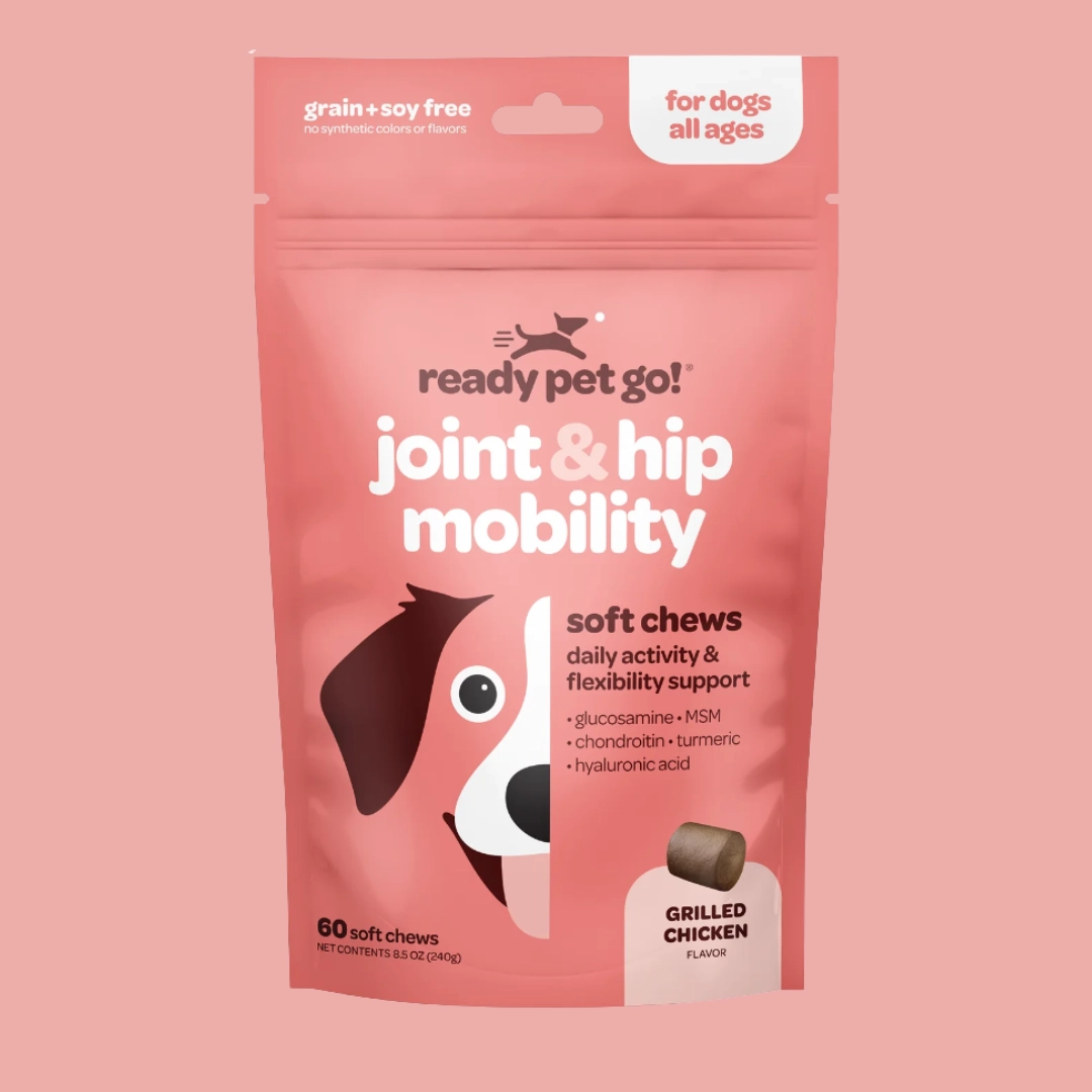 Natural Joint & Hip Mobility Dog Chews - Vitality Support