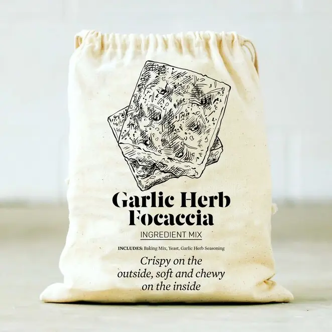 Garlic Herb Focaccia Baking Mix