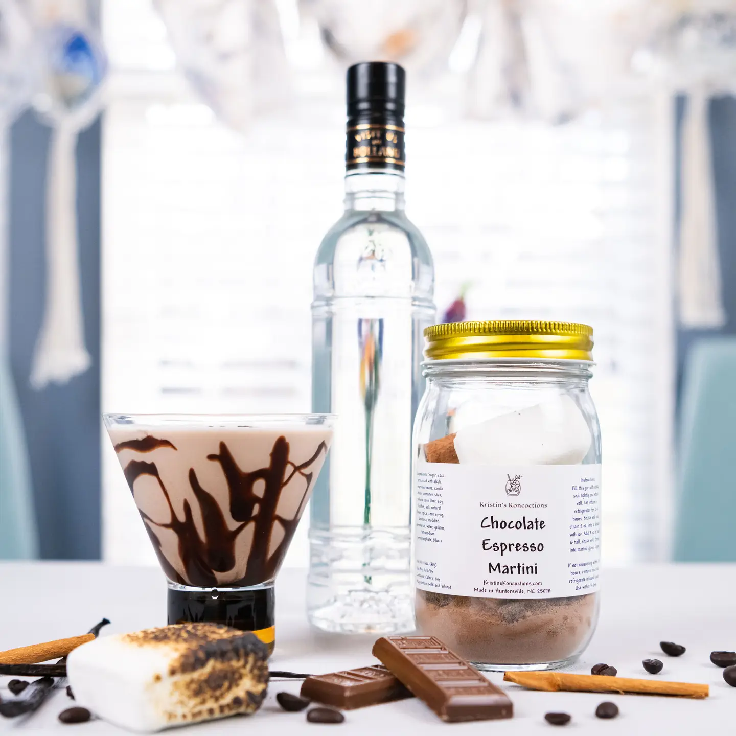 Chocolate Espresso Martini DIY cocktail infusion kits