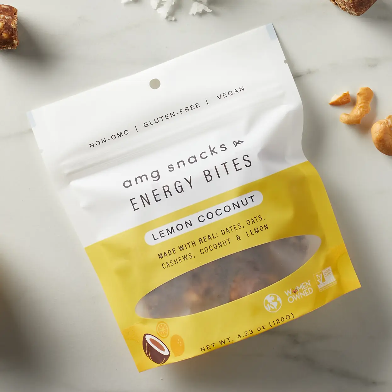 Lemon Coconut Energy Bite