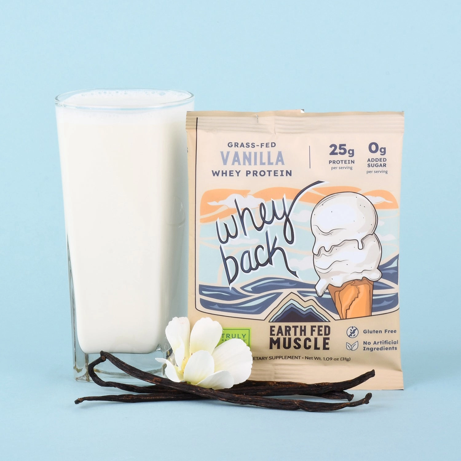 Single Serving Whey Protein Pack- Whey Back Vanilla Whey Protein