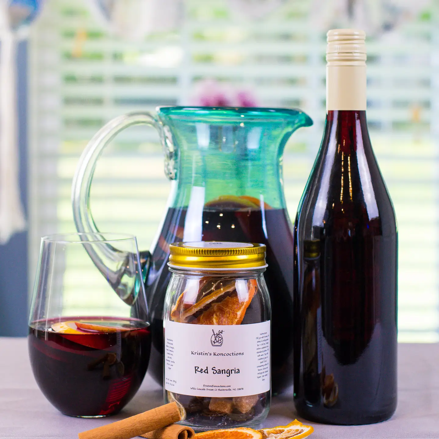 Red Sangria DIY cocktail infusion kits