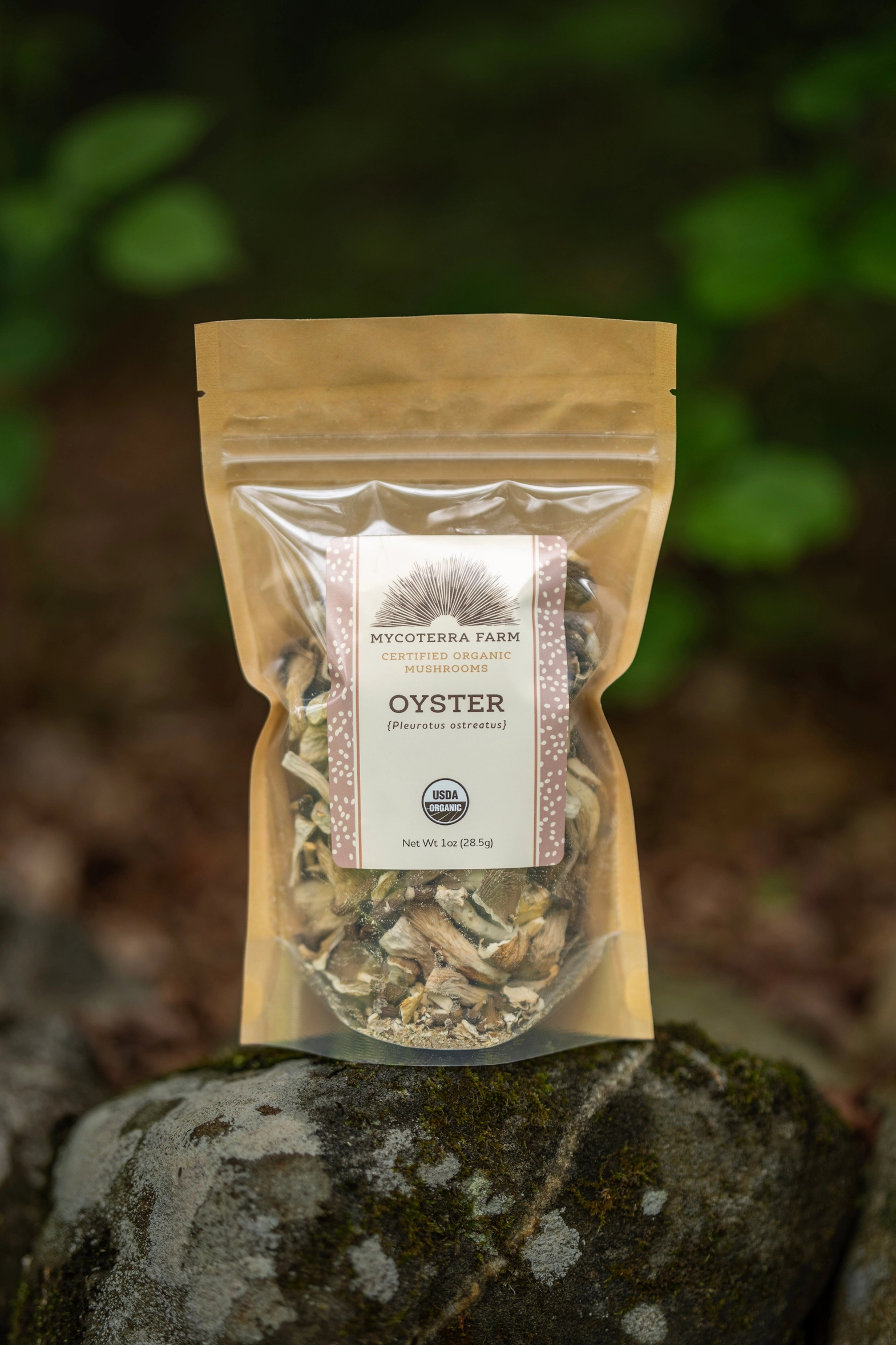 Certified Organic Dried Oyster Mushroom