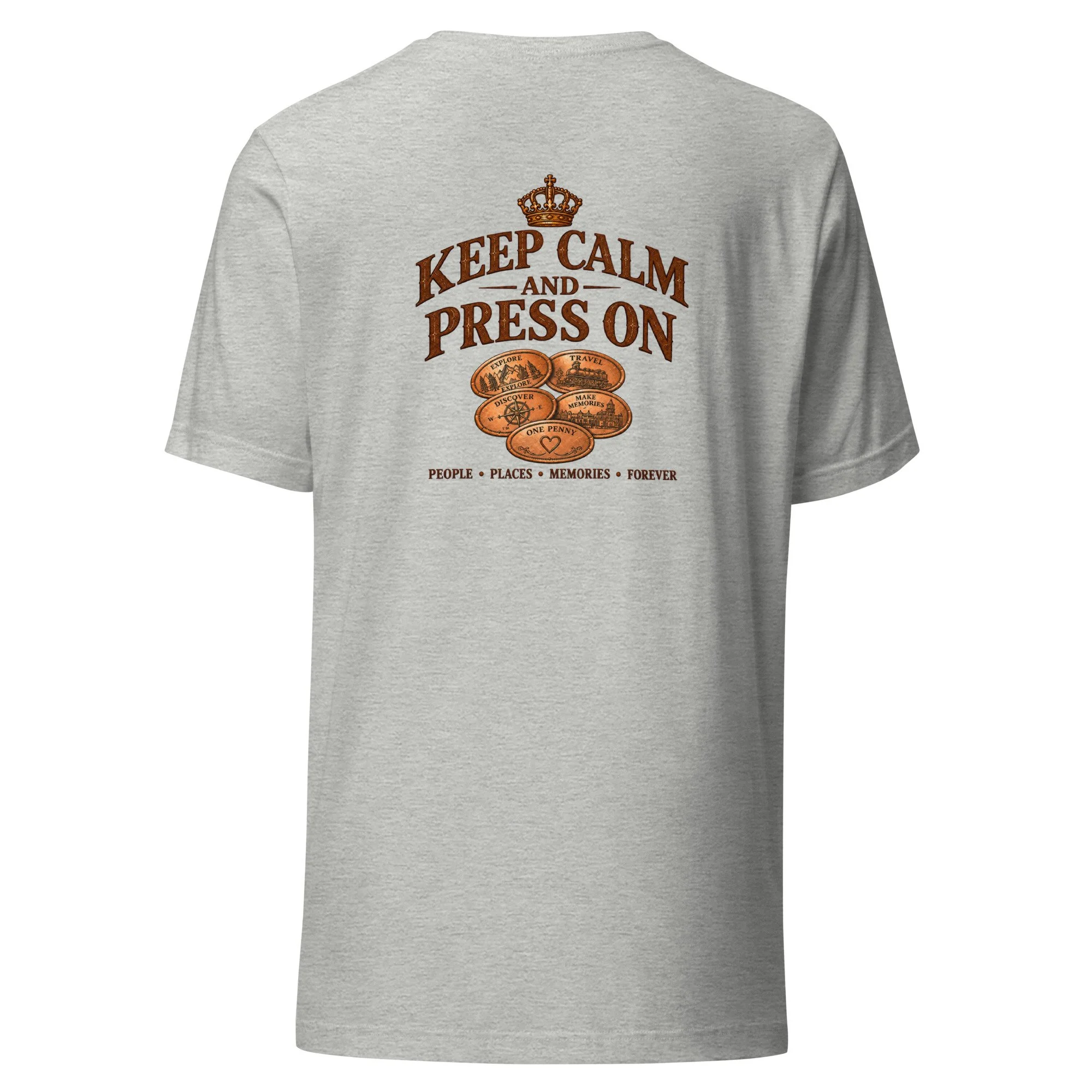 "Keep Calm and Press On" T-Shirt