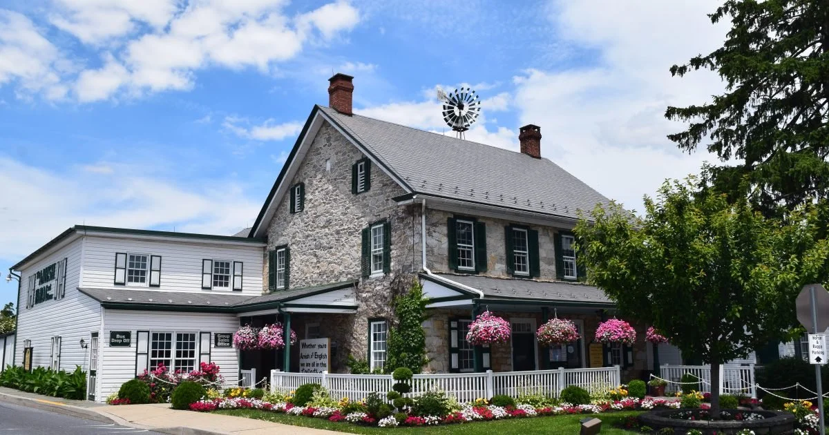 Amish Farm and House in Lancaster, Pennsylvania