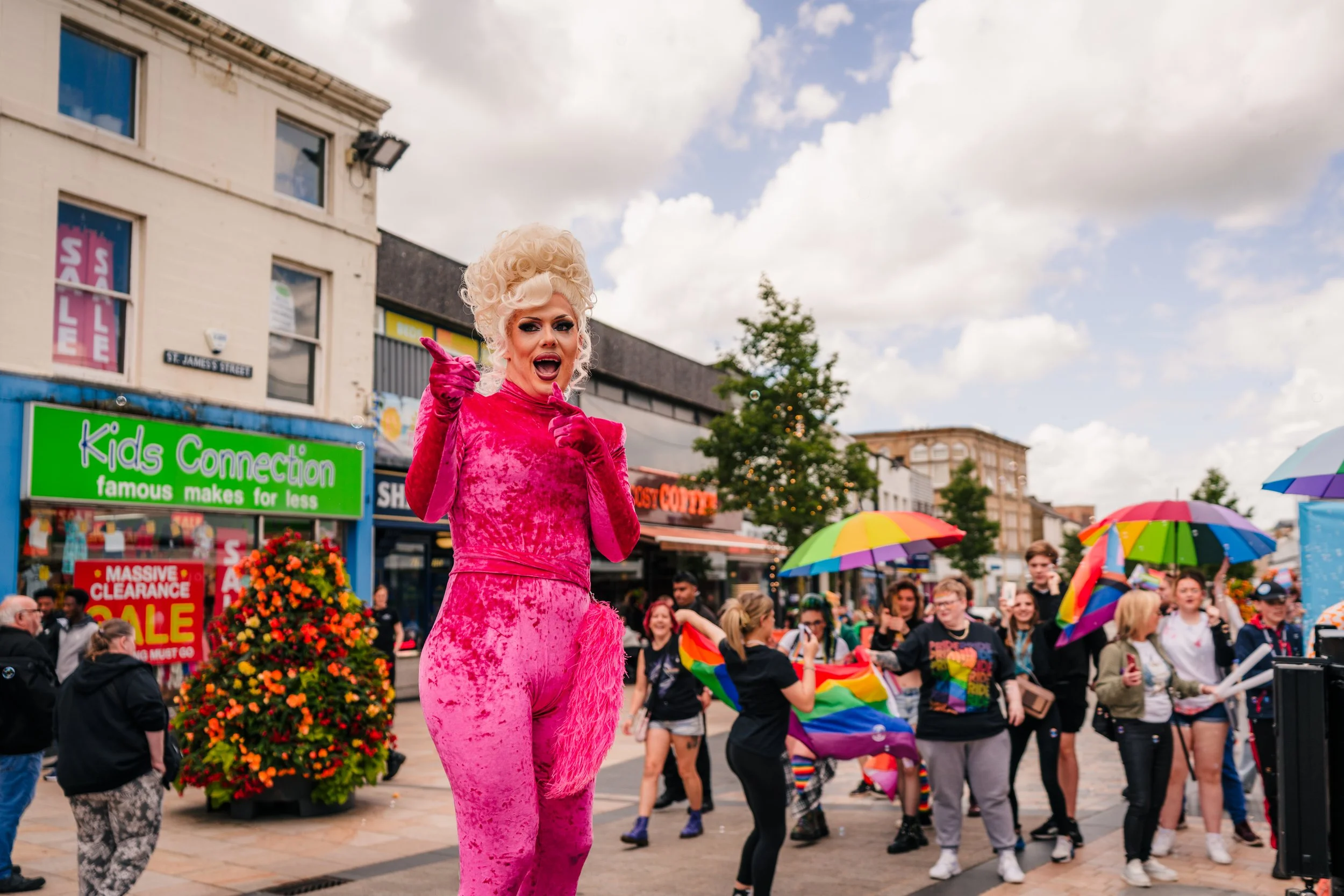 Elektra Fence at Burnley Pride 2023 credit Tom Lally .jpg