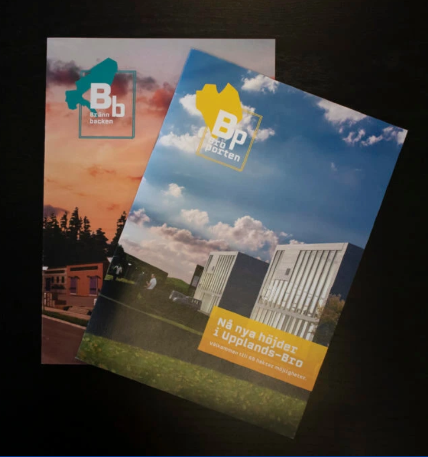 Branding of Väderholmen fastigheter two projects