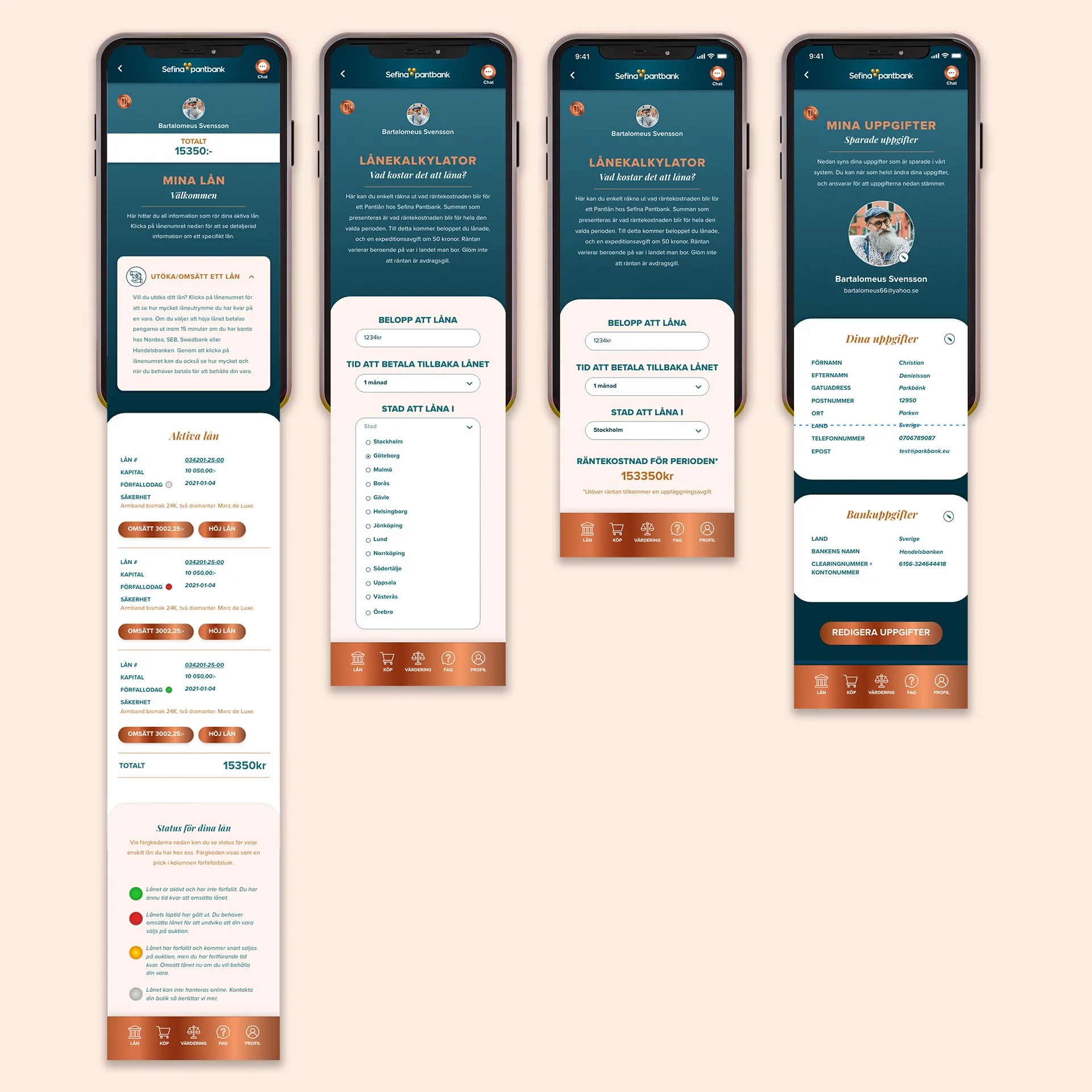 App for Sefina Pantbank