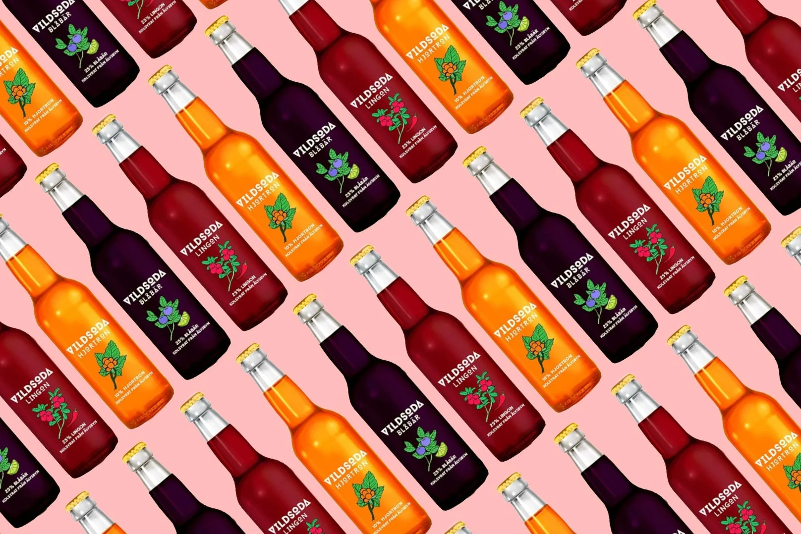 Vildsoda Branding & Soda Bottle Design