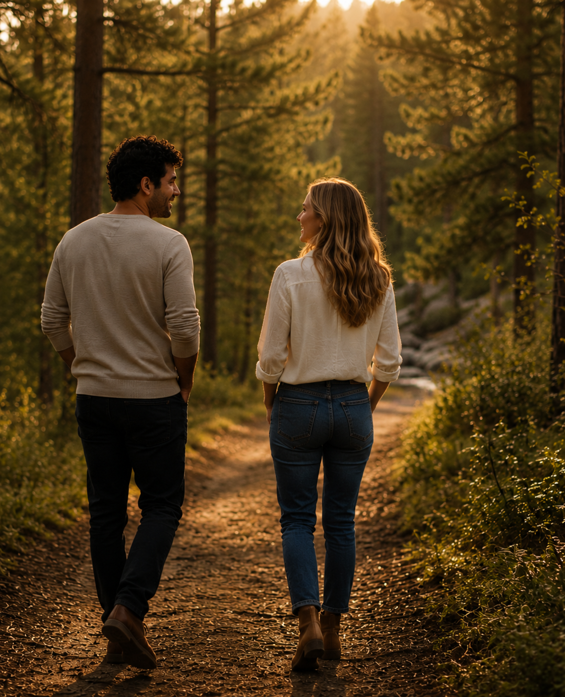 Woman feeling hopeful after working through anxiety in therapy.