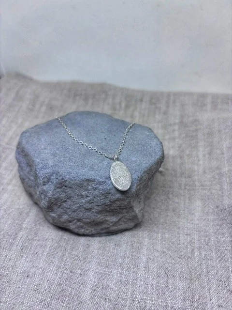 Floral Print Necklace