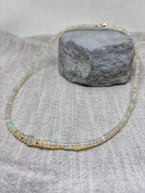 Rainbow Opal Necklace