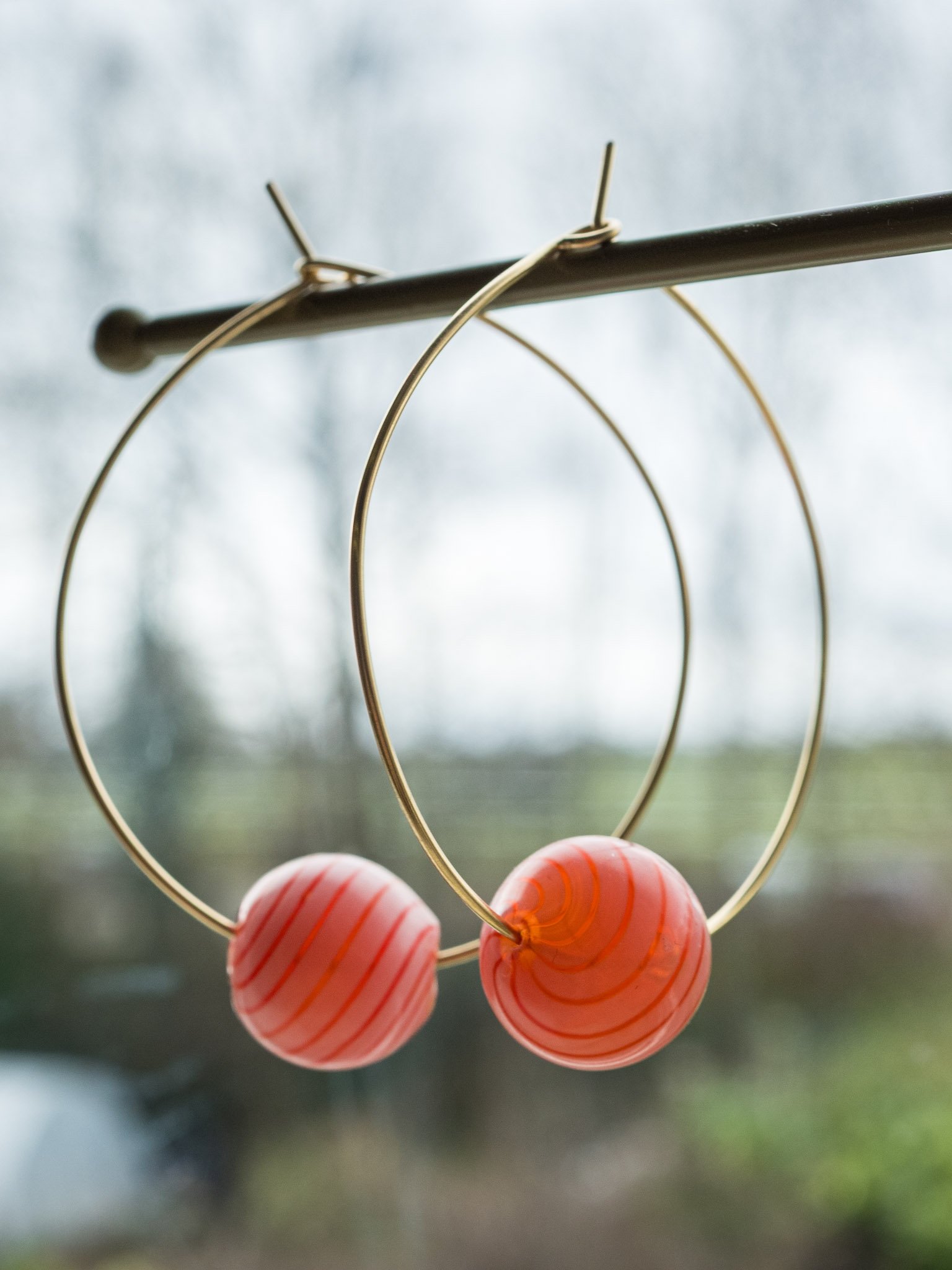 Pink Bauble Hoops.jpg