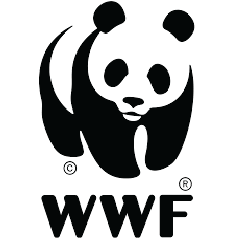 WWF panda logo with panda illustration and WWF text