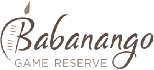 Logo for the Babango Game Reserve with a stylized bird and the text 'Babango Game Reserve'.