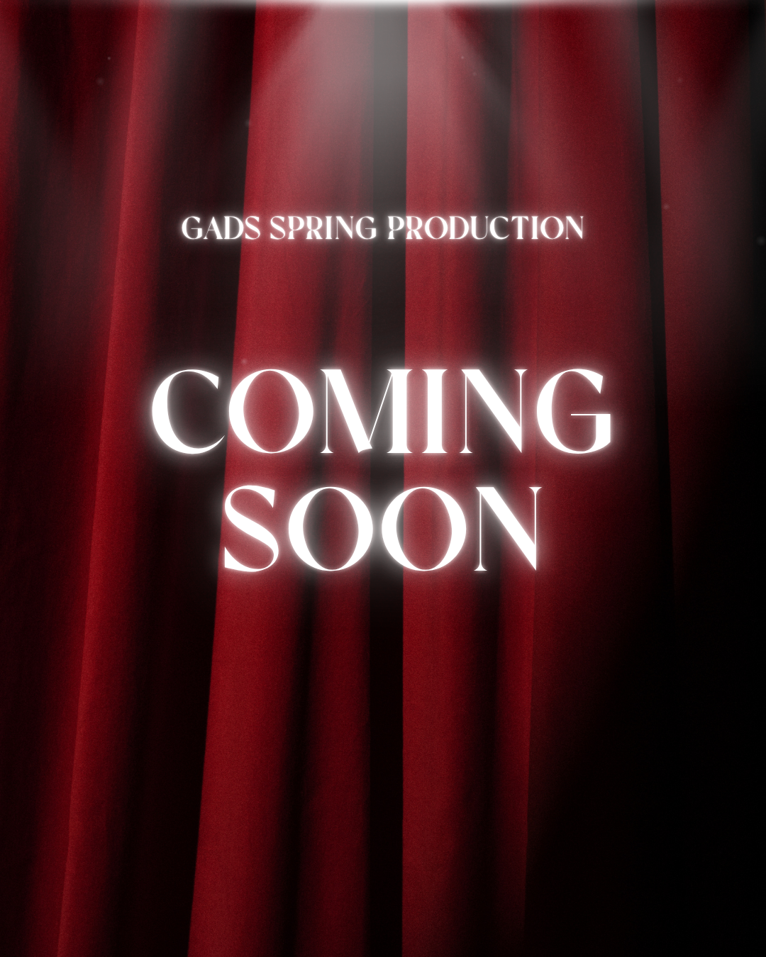 Spring production - TBC