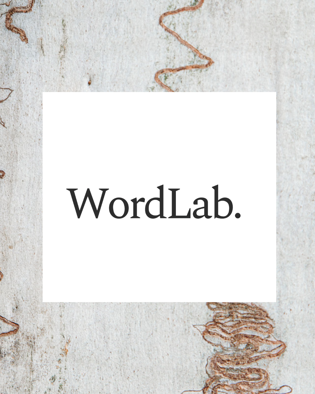 Introducing WordLab…