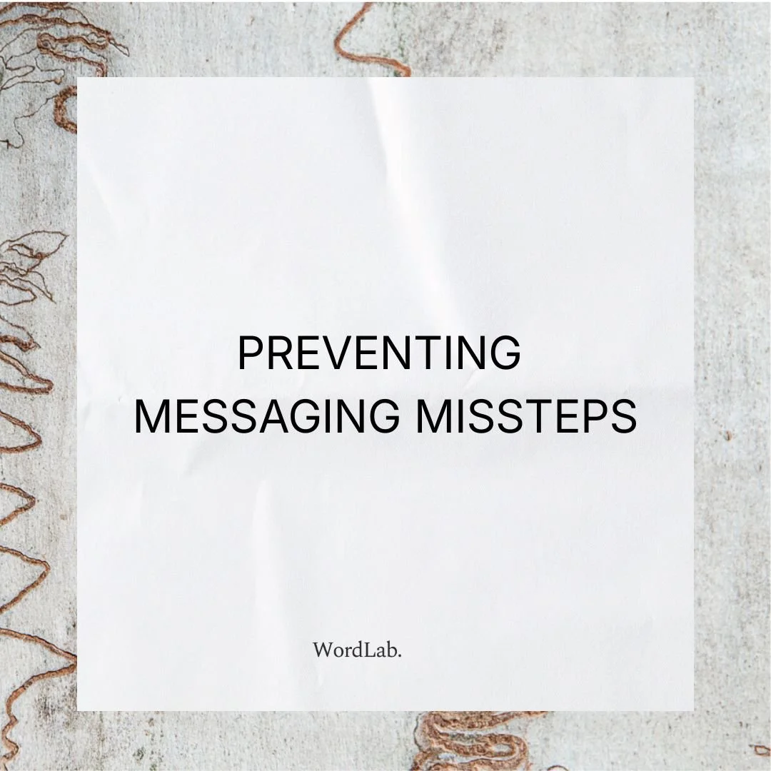 Preventing messaging missteps: Landing your key points with clarity and impact