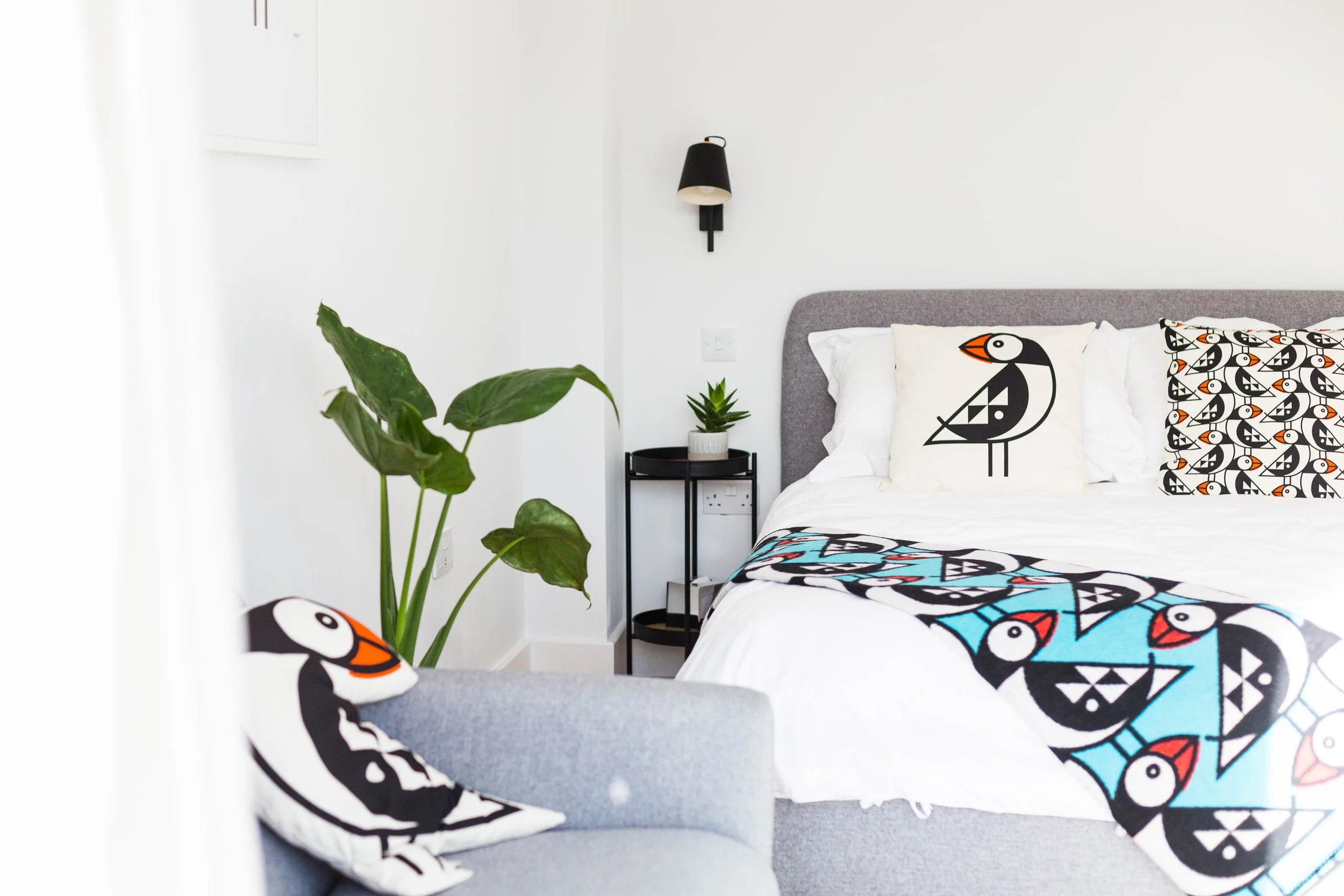 The Puffin bedroom at Seaflowers
