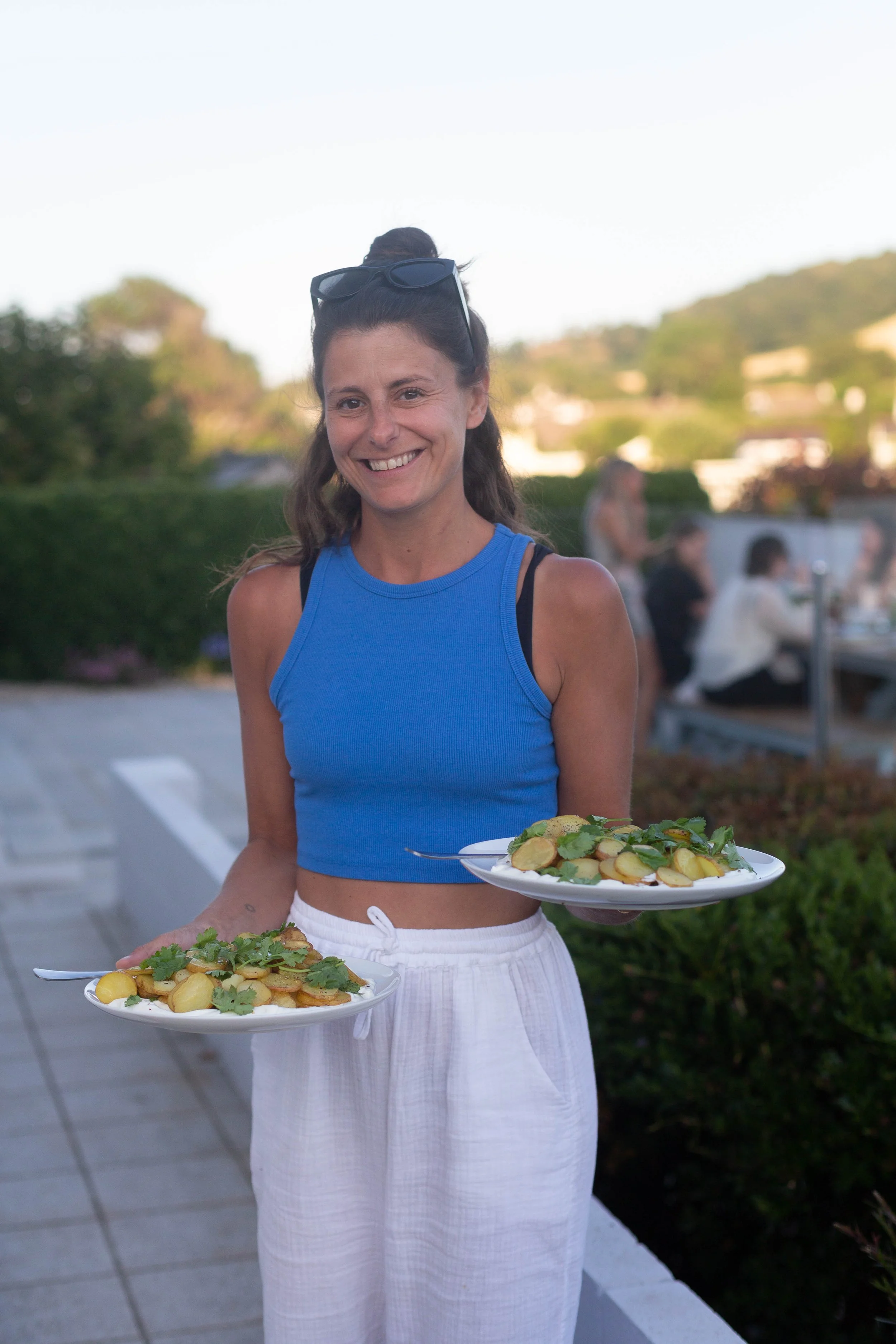 Sadie Tonks at The Wild Ones retreat at Seaflowers