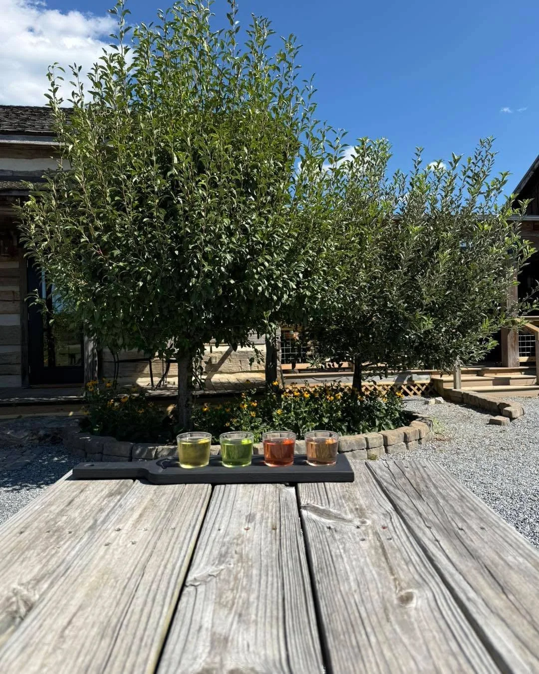 What a gorgeous day in Natural Bridge!! The Cidery is OPEN 2-7 today, 12-7 Saturday and 12-6 Sunday!! We have lots of outdoor space available to enjoy this weather! We also have our newly renovated, indoor seating available (just in case). Outside Fo