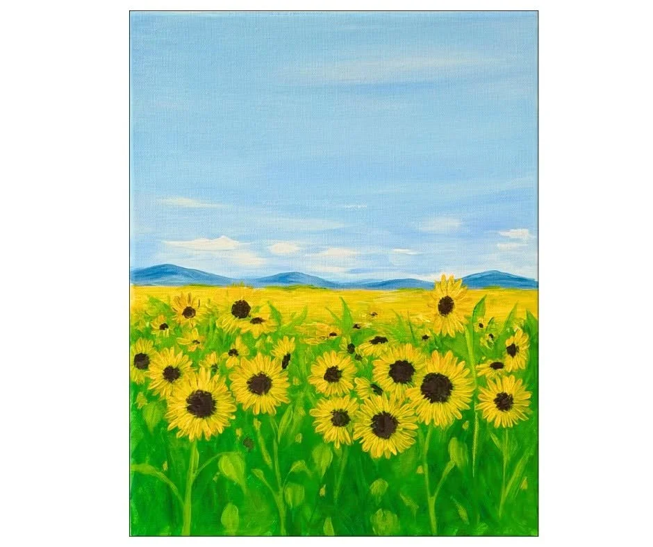 Paint and Sip Party