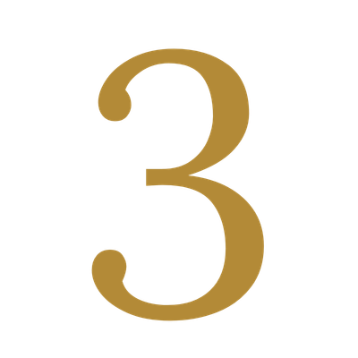 number three icon