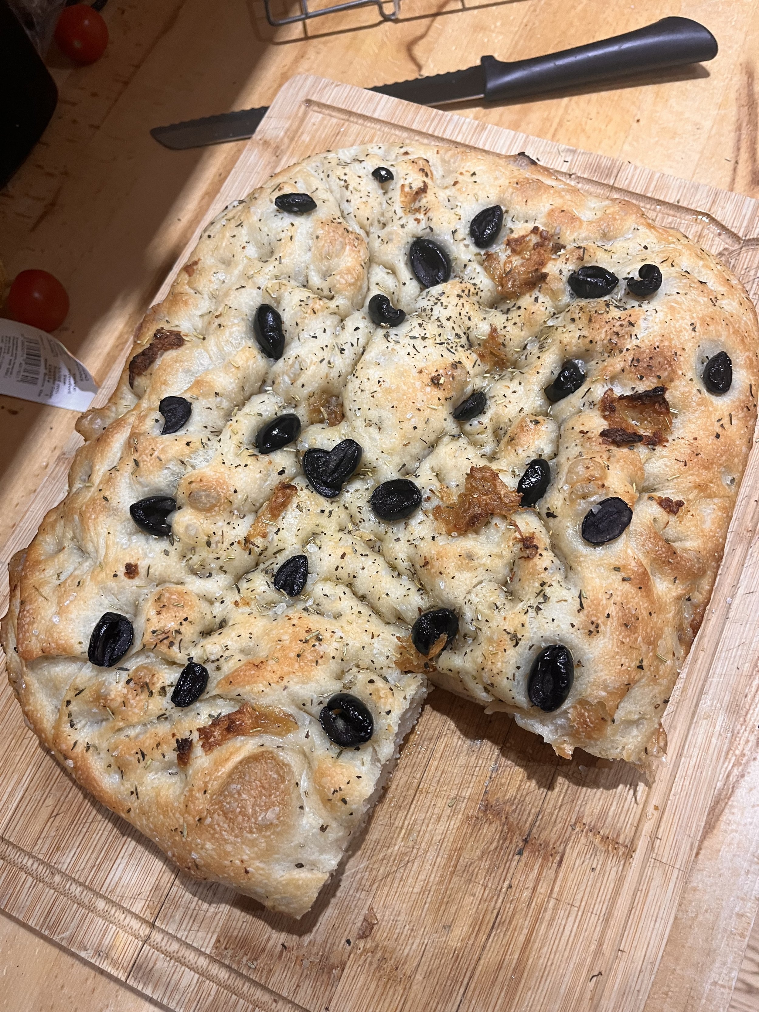 Garlic + Rosemary Focaccia