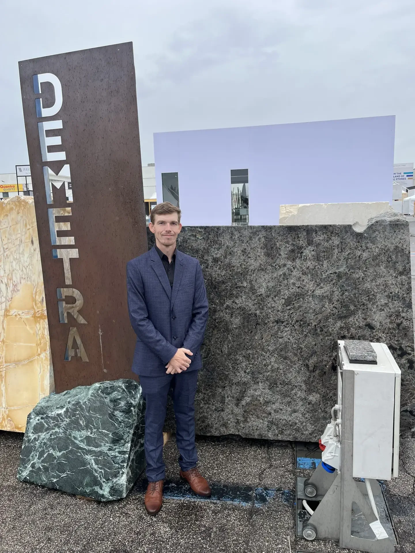 Mark Brace of Ocean Floor Granite - now in partnership with Atlantic Stoneworks