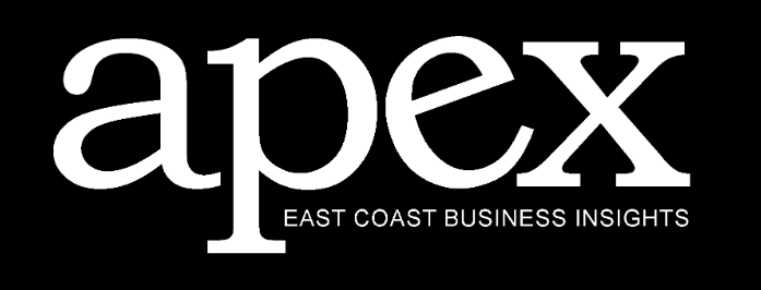 Apex logo. Apex featured an article about Mark Brace of Ocean Floor Granite. Blue-Eyes Labradorite.