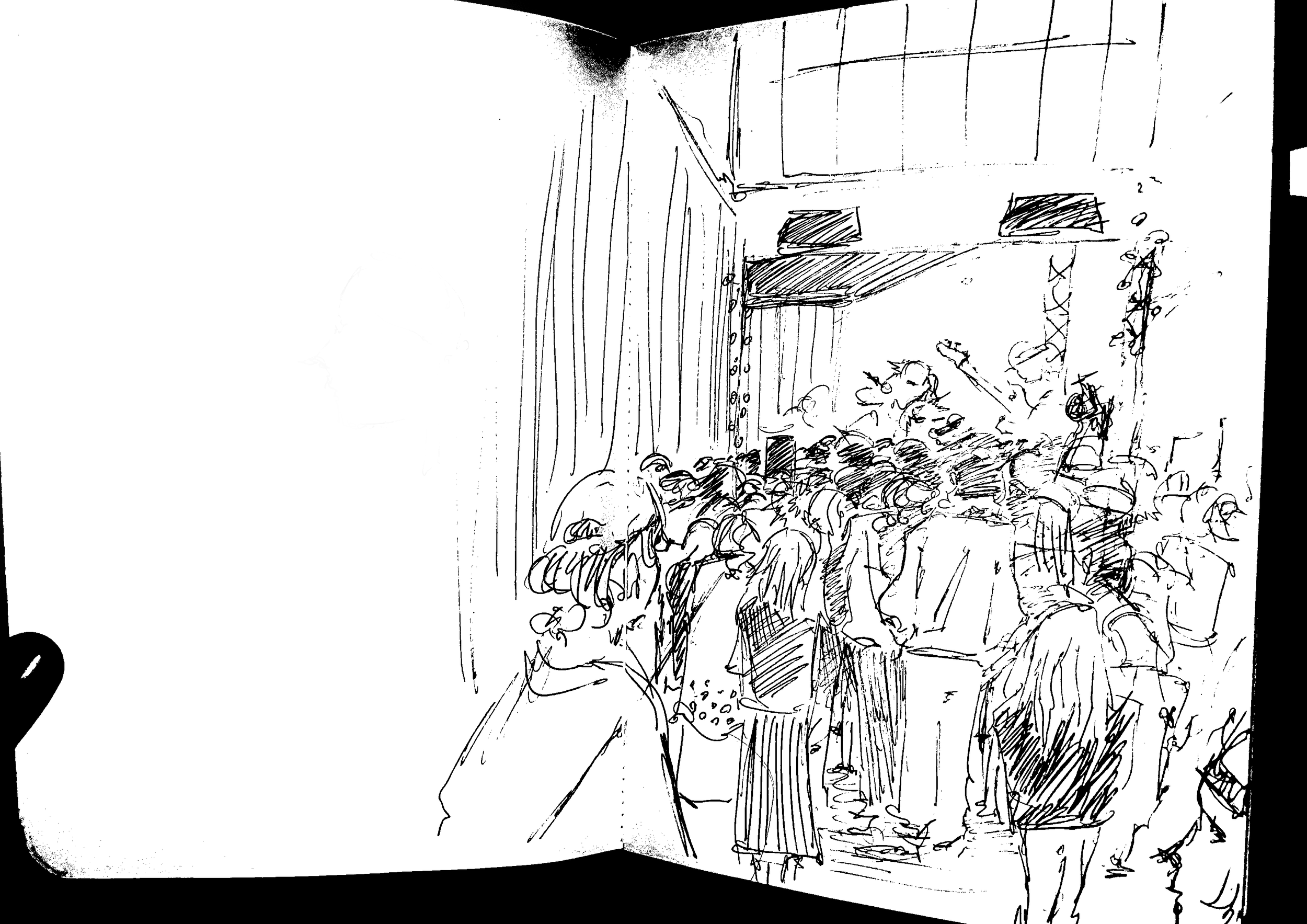 sketchbook illustration SIGSALY 2025