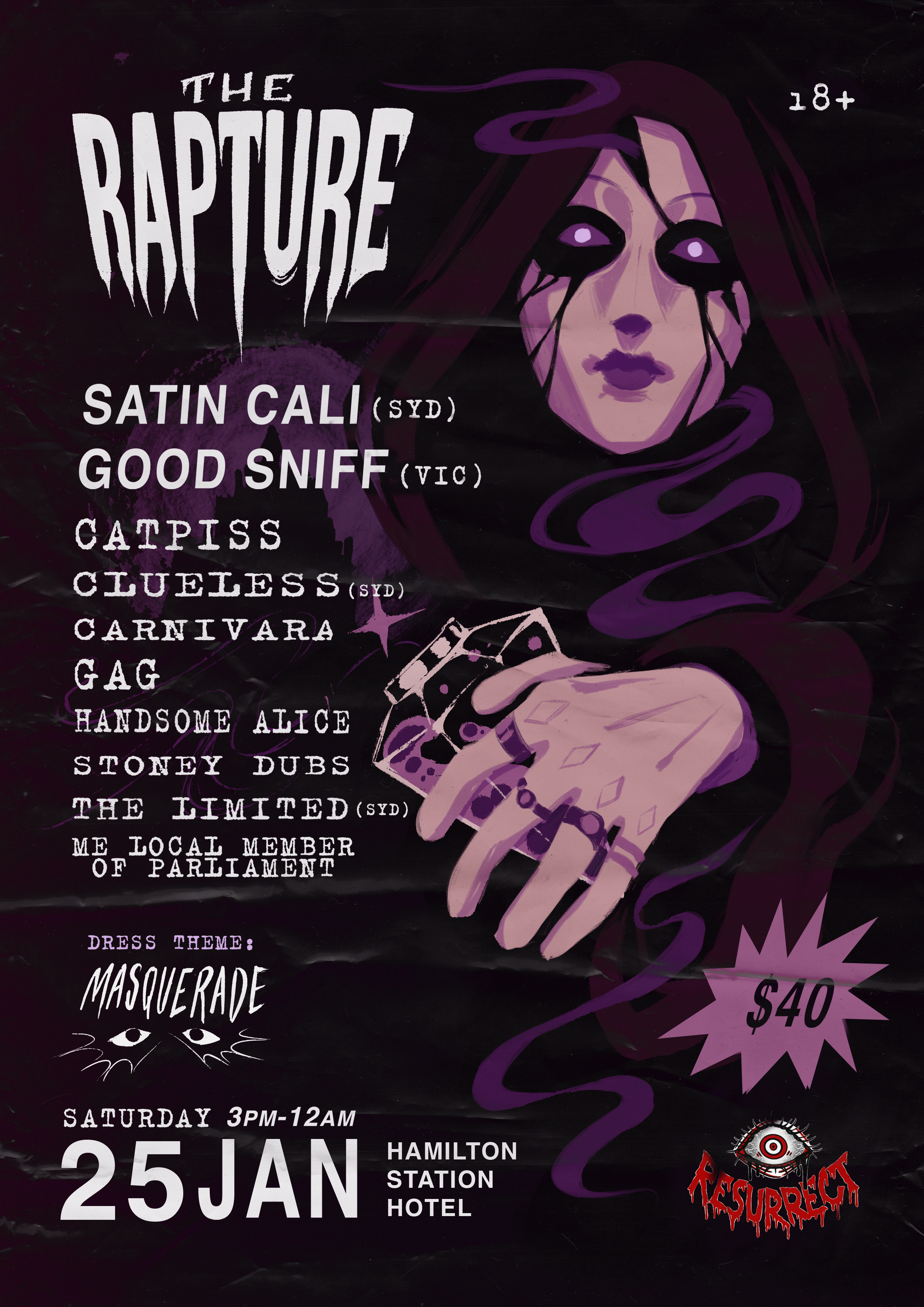 the rapture event poster