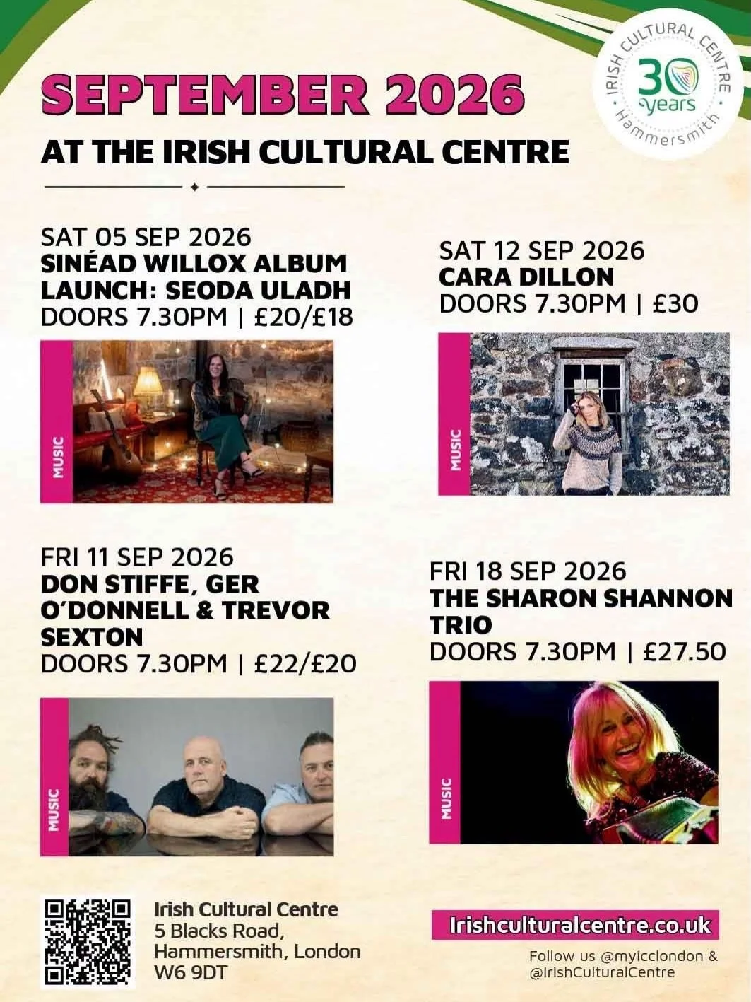 A huge thank you to Irish Music Magazine for the lovely mention and for including my Seoda Uladh album launch in your Summer Season of Irish Music feature. It really means so much to be recognised alongside such incredible artists. ✨

I&rsquo;m so lo