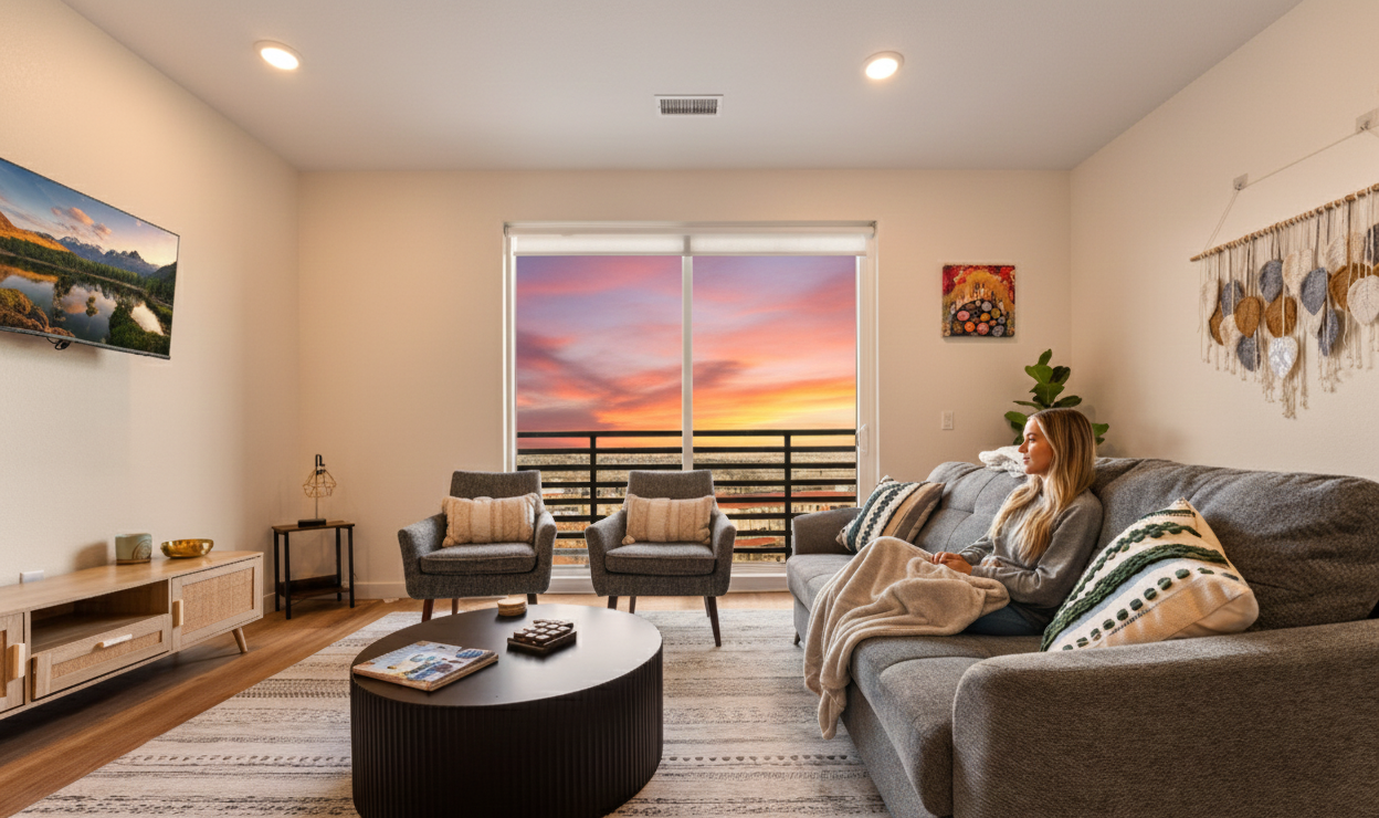 Echo Floorplan - Sunset Girl On Couch.png