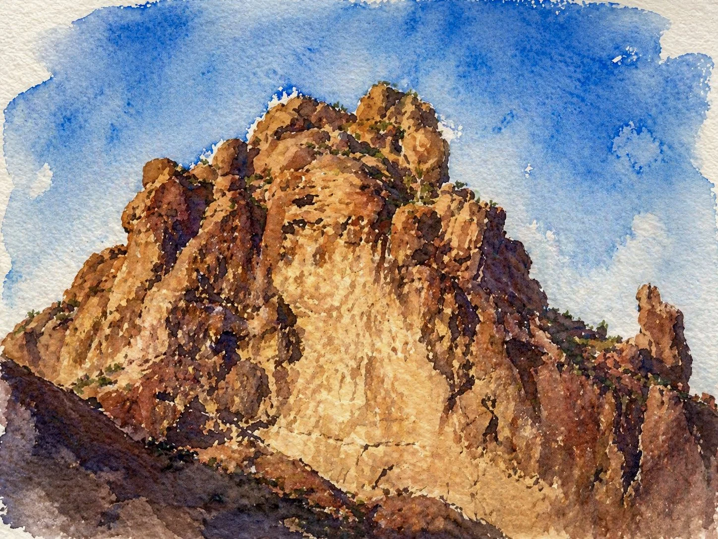 Praying Monk Fine-Art Giclée Print