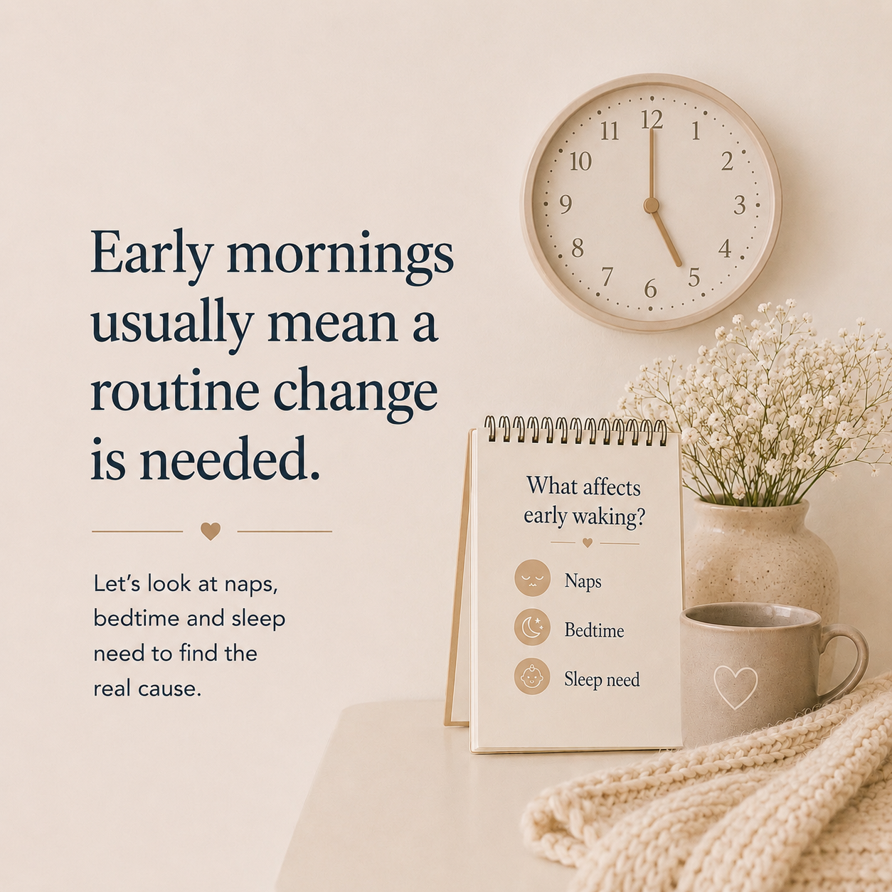 Why Is Your Baby Waking So Early: Naps, Bedtime and Sleep Need Explained
