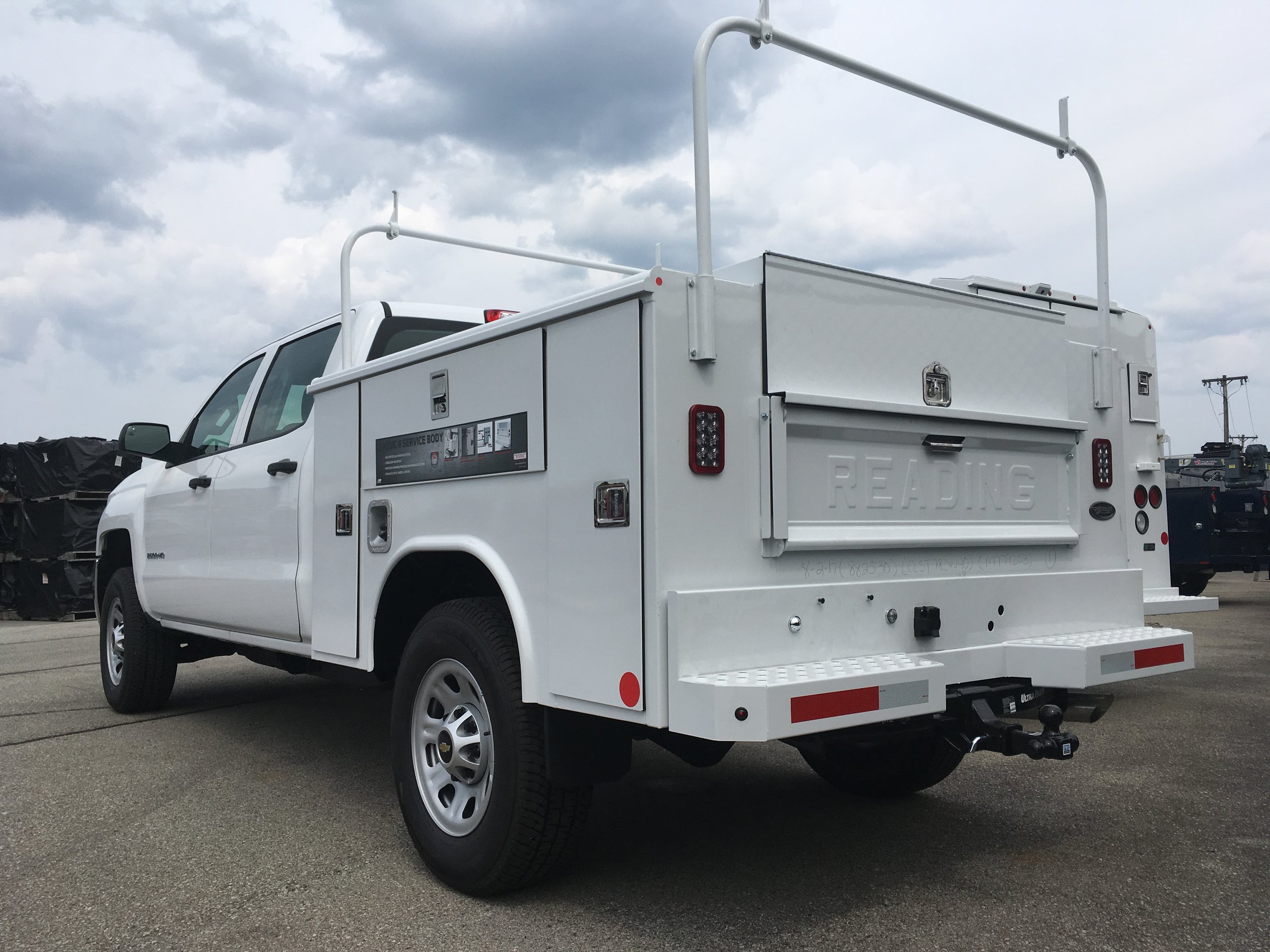 Service body installation